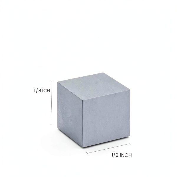 Plain 1/2" (Half Inche) Tungsten Cube Density Cubes High Density Element Cube for Element Collections Lab Experiment Material Heavy Small Objects Experience(Tungsten,1/2 Inch) by Unique Metals-2